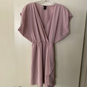 Dusty pink H&M dress